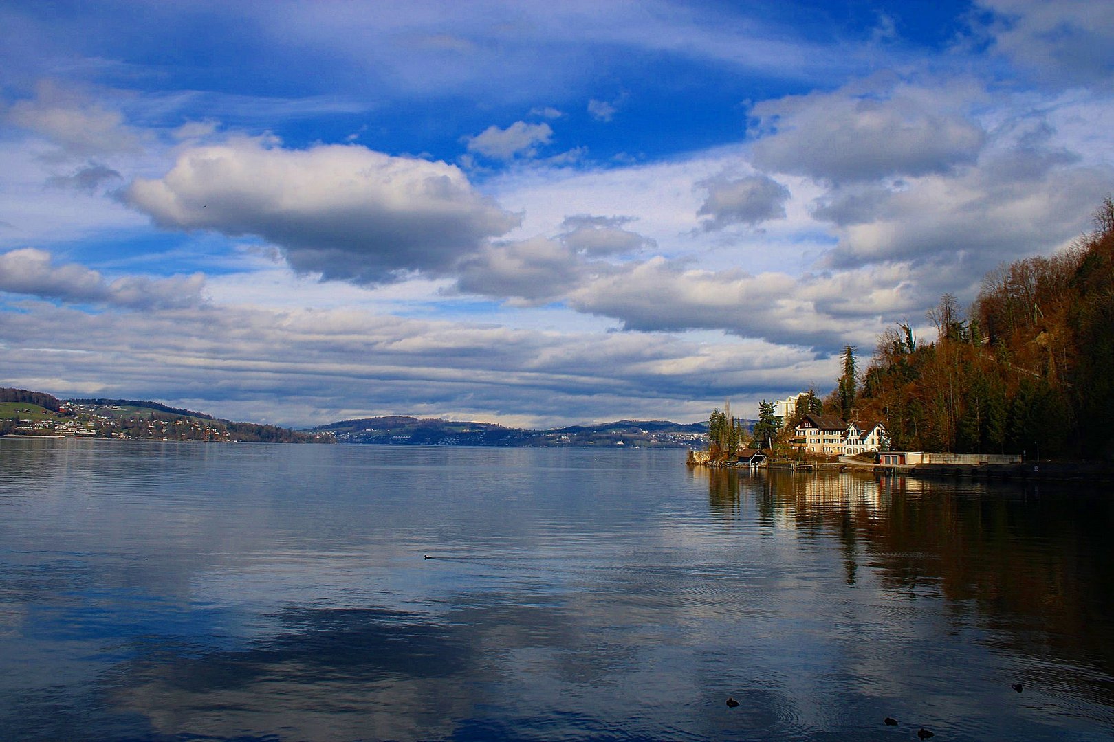 Am Vierwaldstättersee in Stansstad