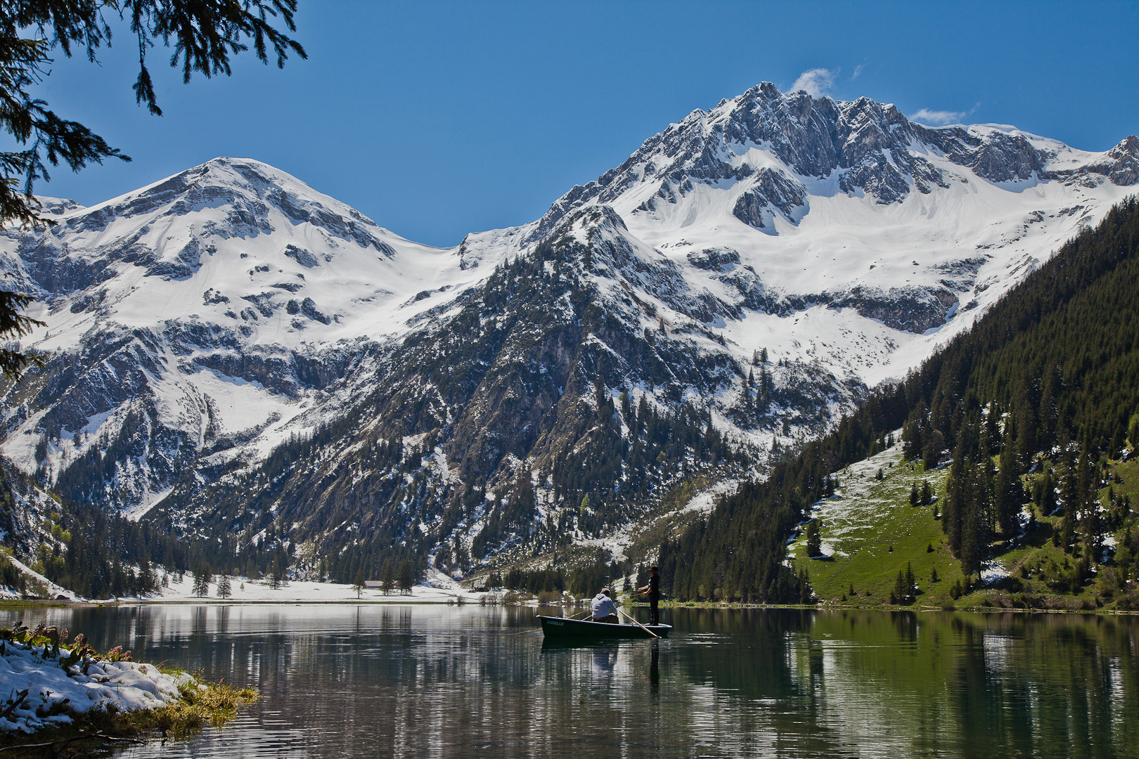 Am Vilsalpsee im Frühling