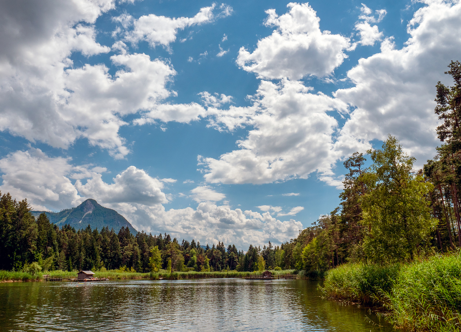 am völser weiher...