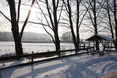 am Vogelschutzteich herrscht Stille und Entspannung