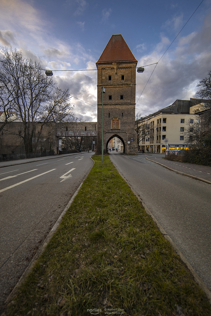 Am Vogeltor in Augsburg