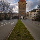 Am Vogeltor in Augsburg