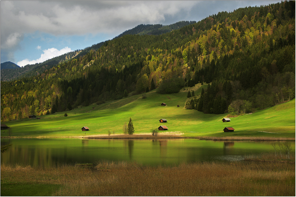 Am Wagenbrüchsee ...