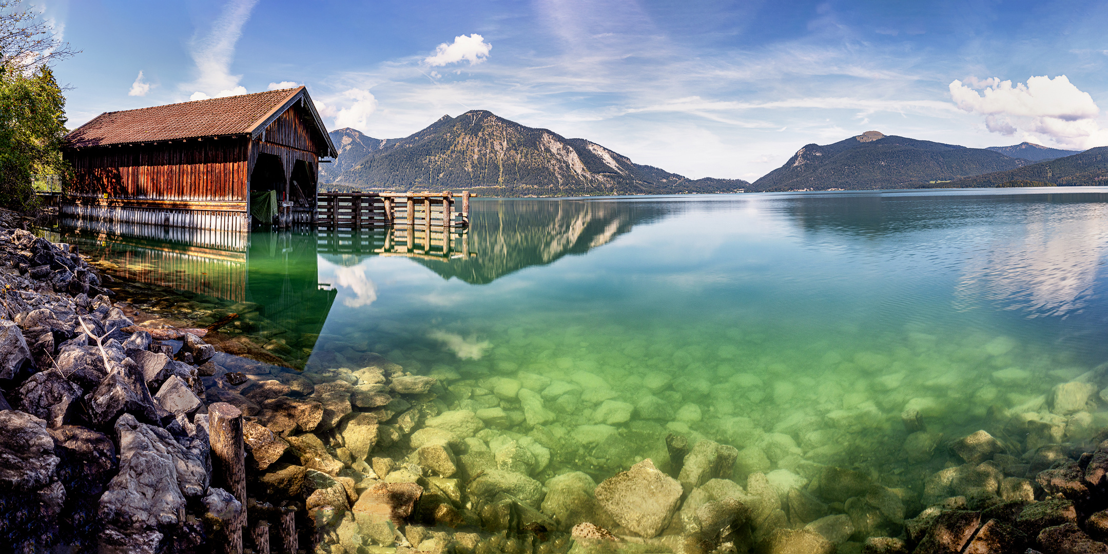 Am Walchensee.