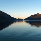 Am Walchensee wird´s langsam Nacht I