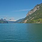 Am Walensee mit Blick auf Quinten