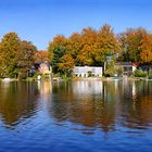 Am Wambachsee im Herbst