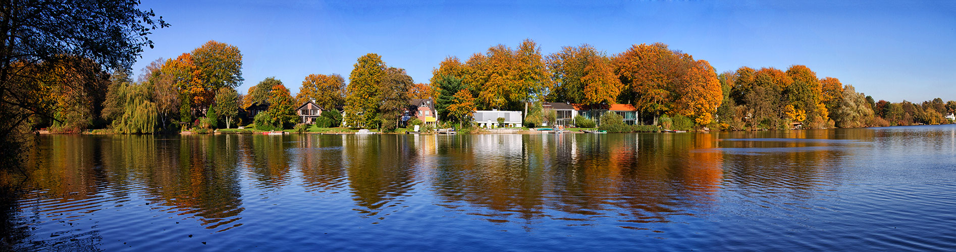 Am Wambachsee im Herbst