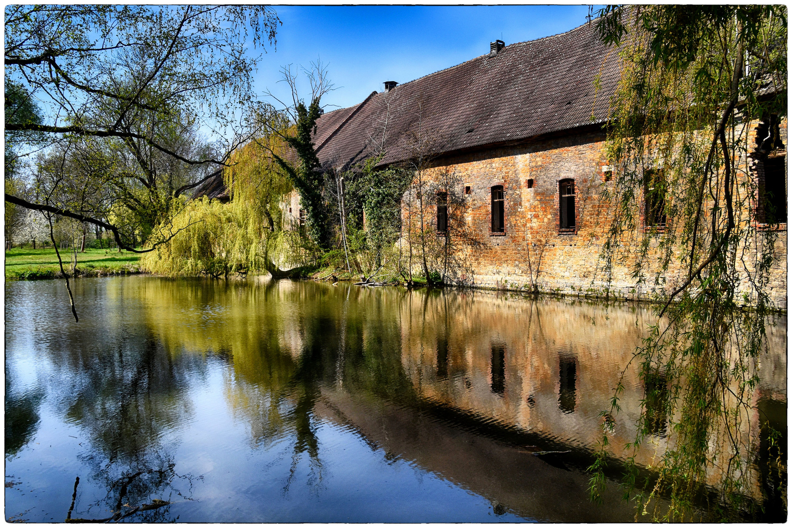 am Wasser gebaut....