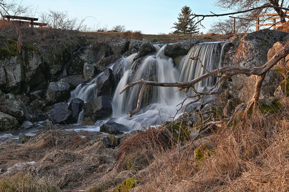 am Wasserfall....