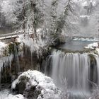 Am Wassermühlen Dorf Rastoke 