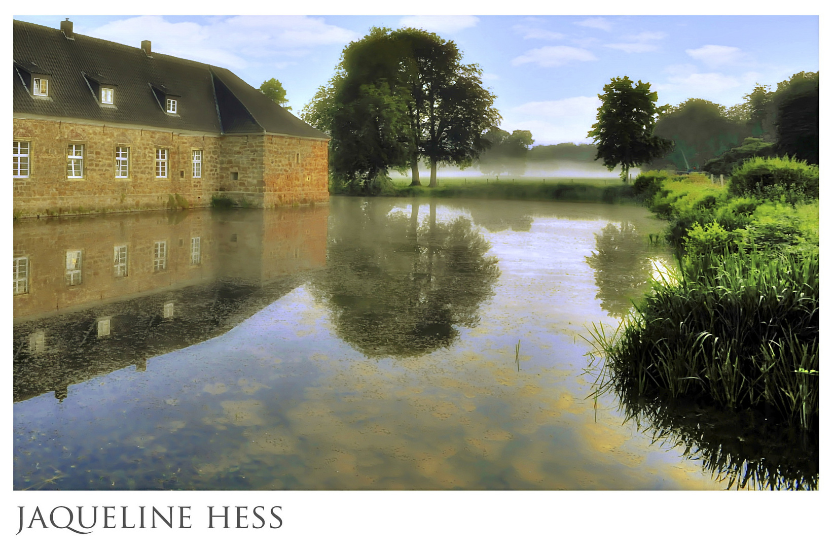 Am Wasserschloss.