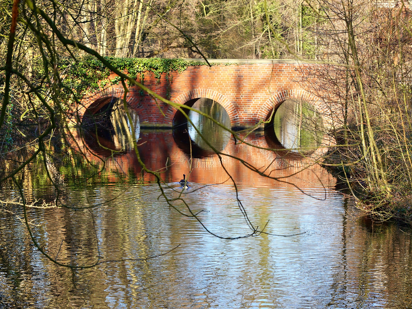 Am Wasserschloss Lüttingshof