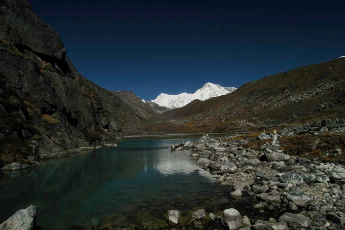 Am Weg nach Gokyo..