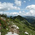 .. am Weg von Hohen Zinken zum Osterhorn ..