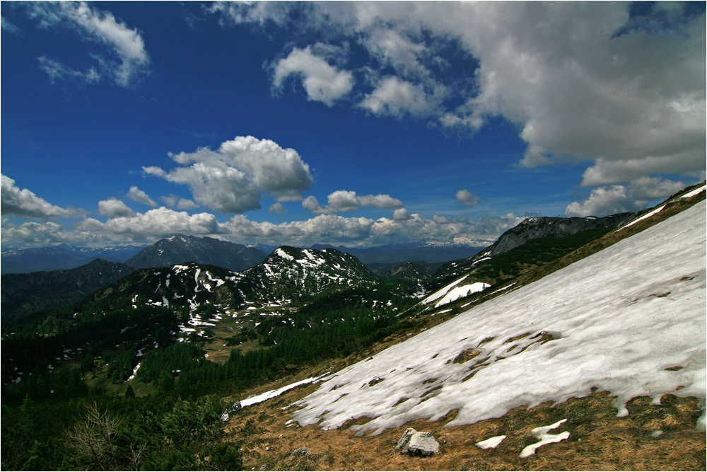 am Weg zum Almkogel