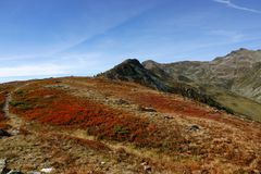 am Weg zum Hochjoch und Peilspitze