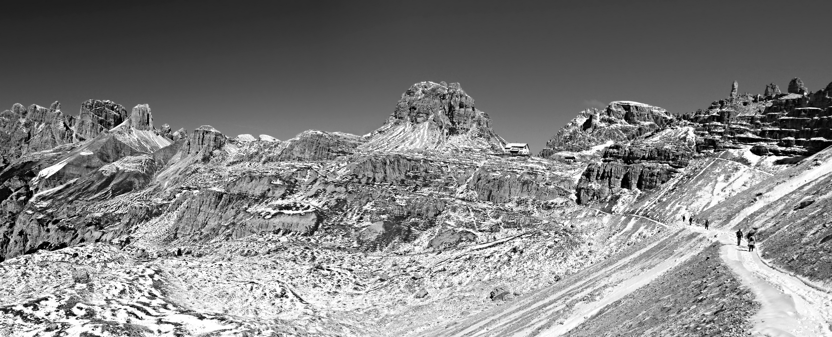 Am Weg zur Hütte