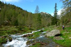 am Weg zur Innereren Falkomaialm