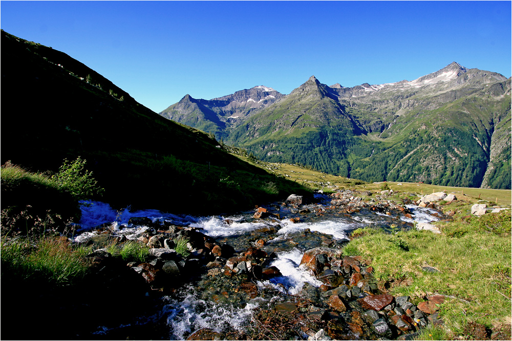 am Weg zur St. Pöltner Hütte