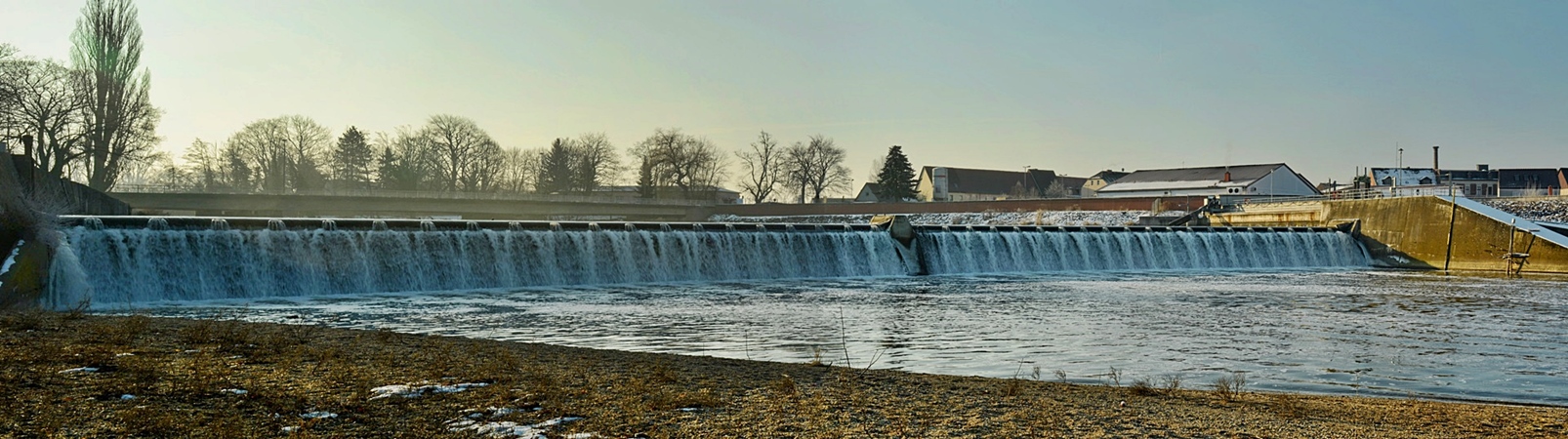 Am Wehr der Mulde