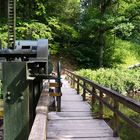 Am Wehr oberhalb der Saußbachklamm