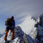 Am Weisshorn Nordgrat