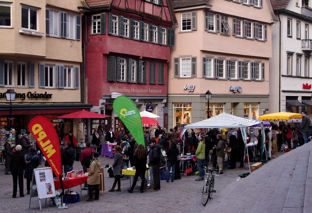 Am Weltfrauentag in Tübingen