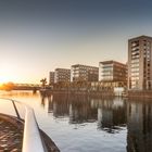 Am Westhafen in Frankfurt