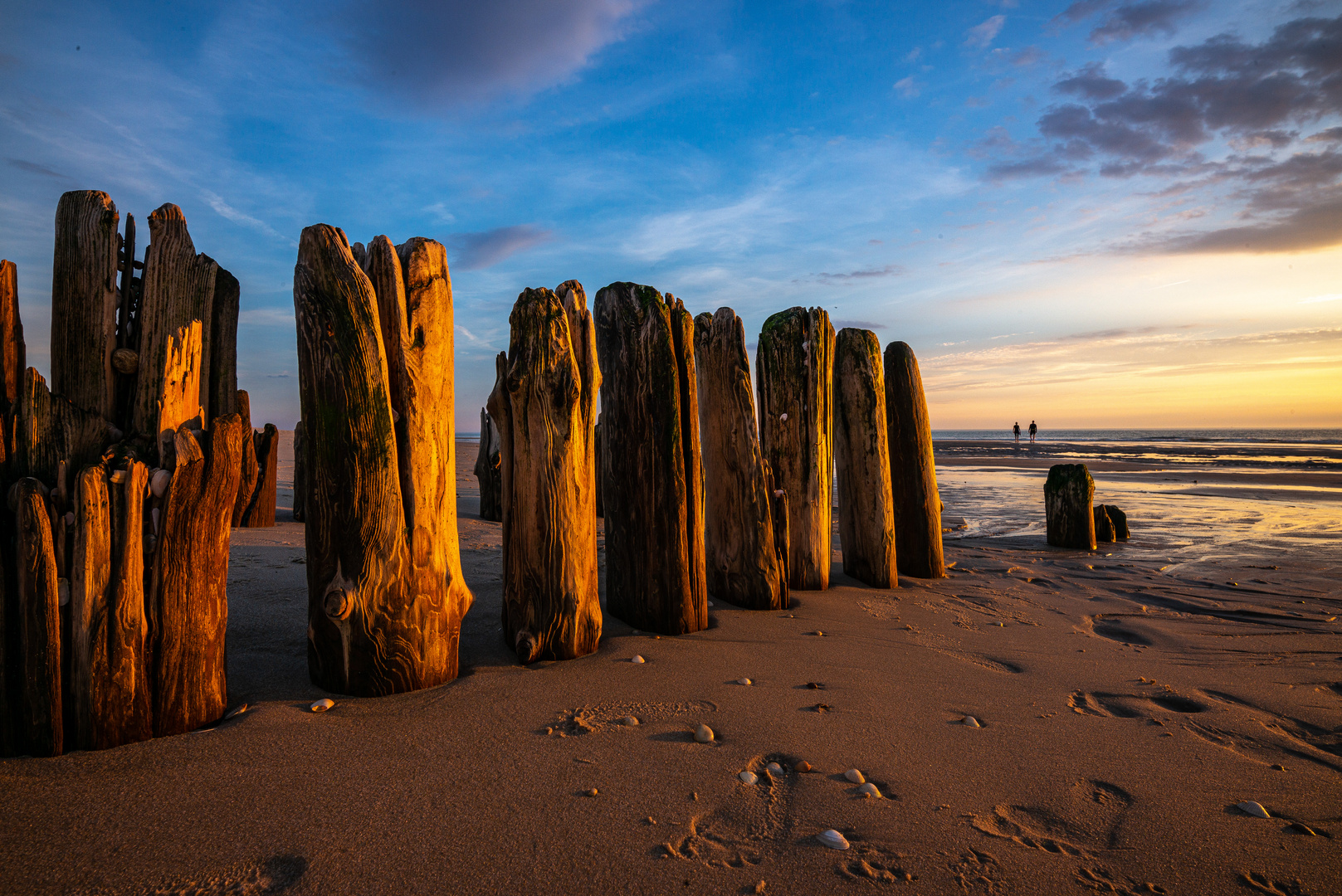 Am Weststrand von Sylt