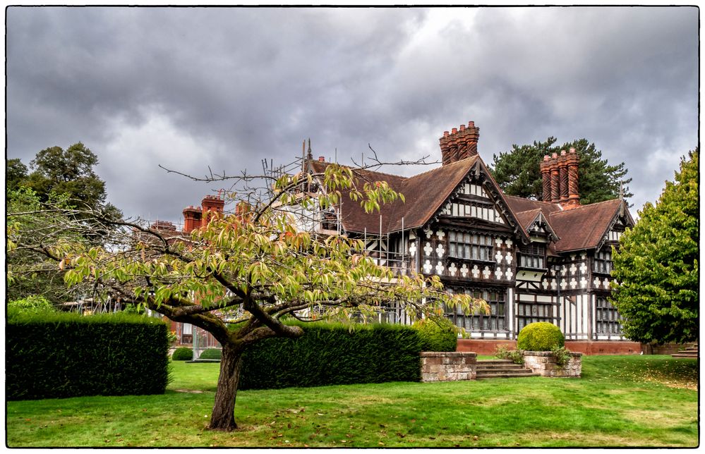 Am Wightwick Manor wird gebaut