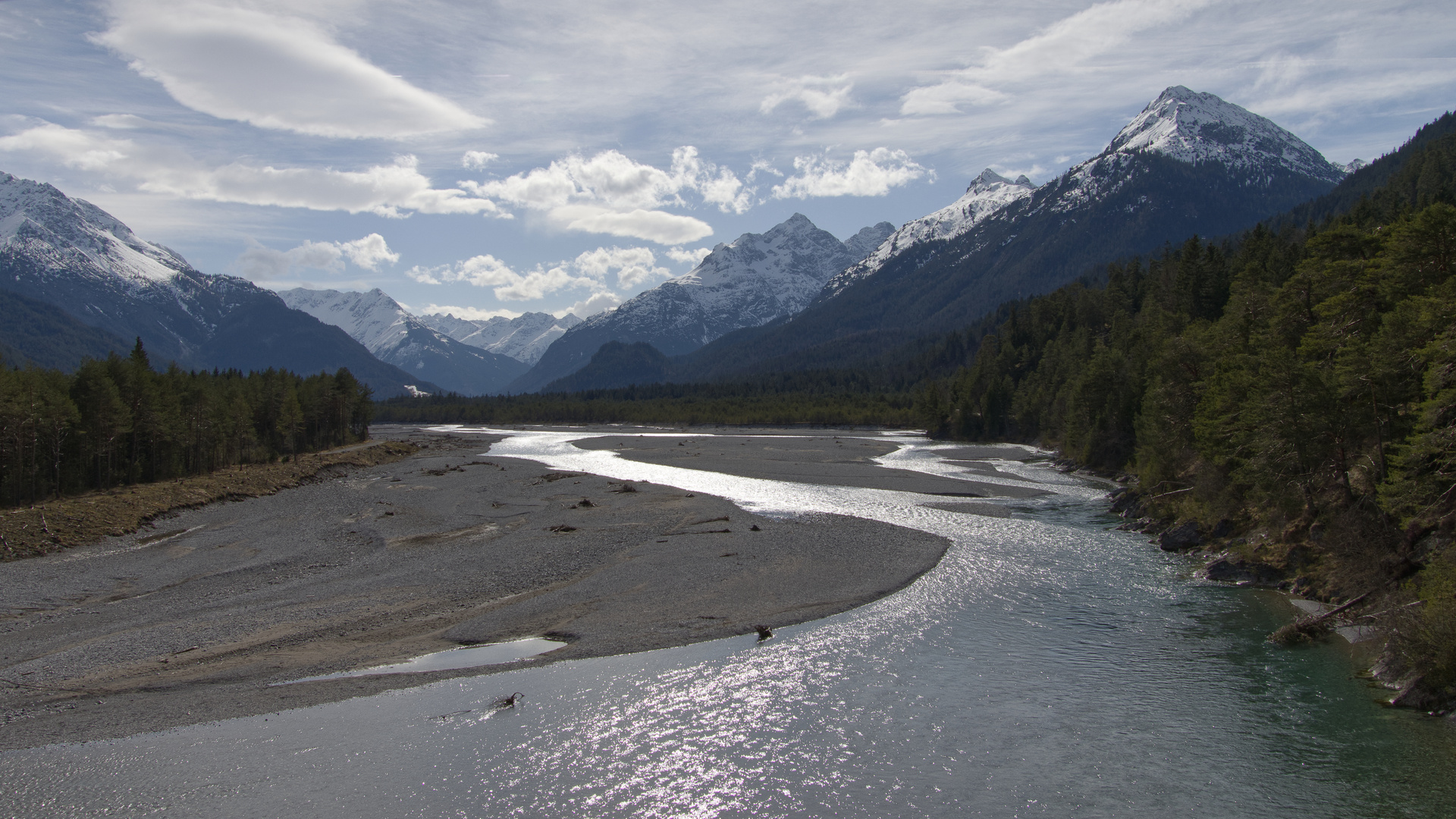 am wilden Fluss