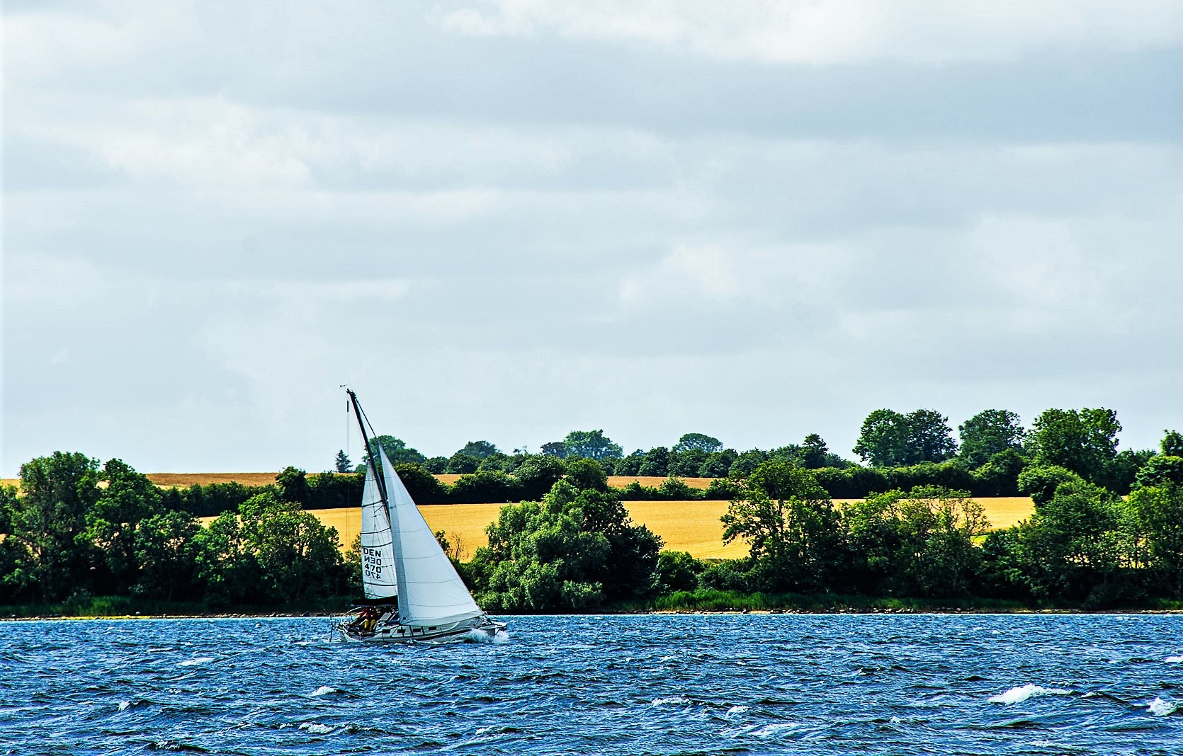 "Am Wind" - vor traumhafter Landschaft