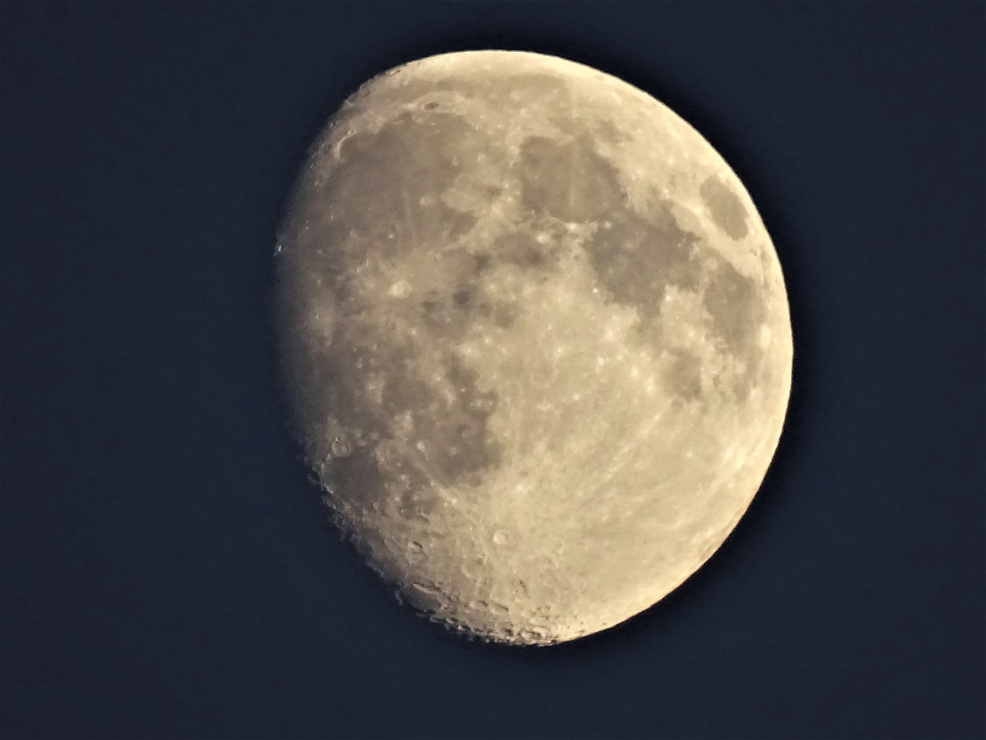 am Wochenende war Vollmond