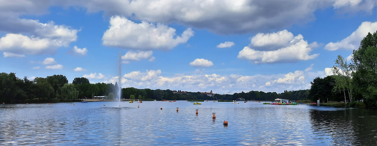 am Wöhrder See in Nürnberg