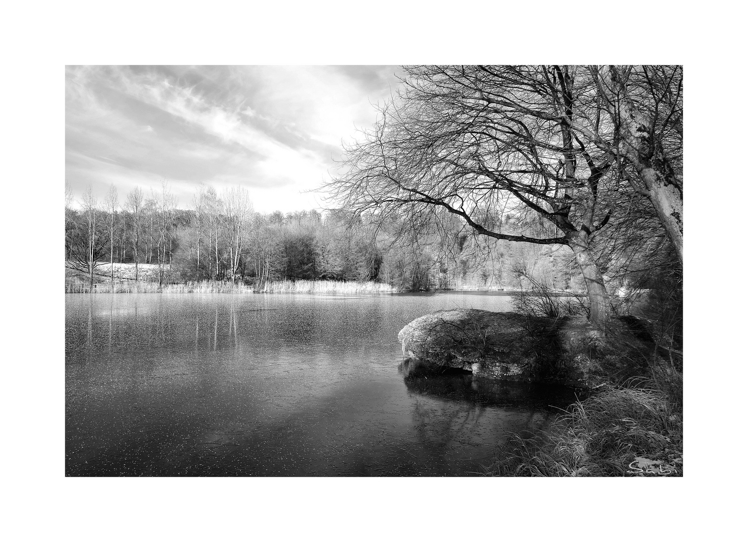 Am Wöhrsee in Burghausen