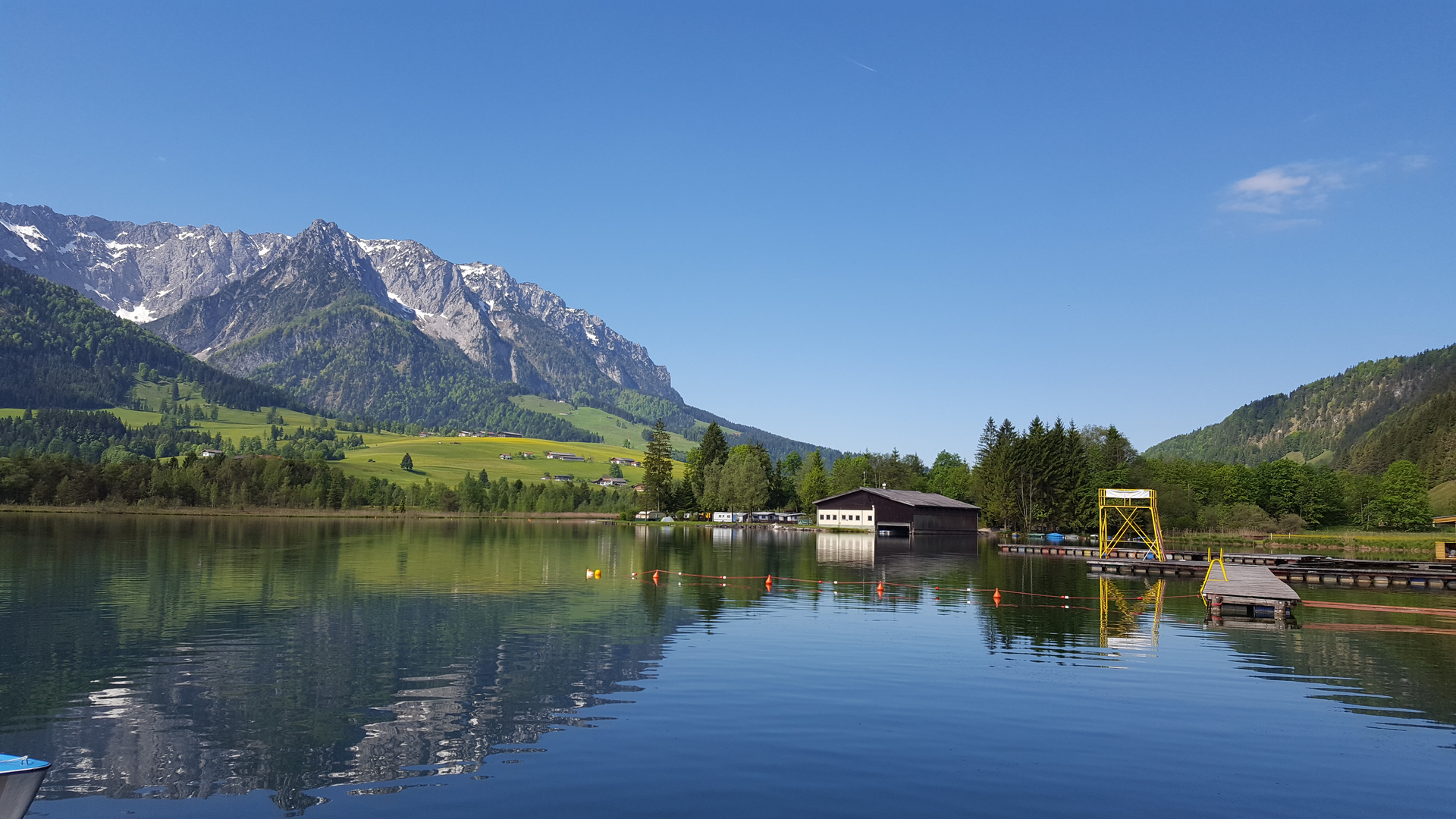 Am Wörtsee in Österreich