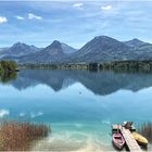 Am Wolfgangsee - Blick über den See