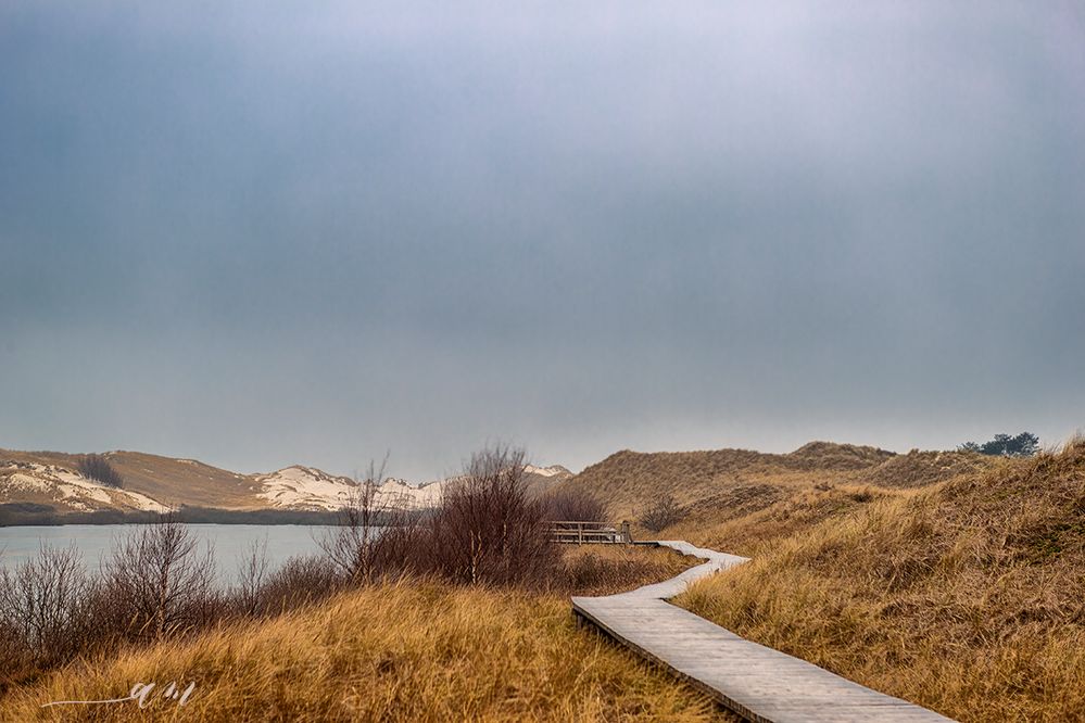 Am Wriakhörnsee auf Amrum 