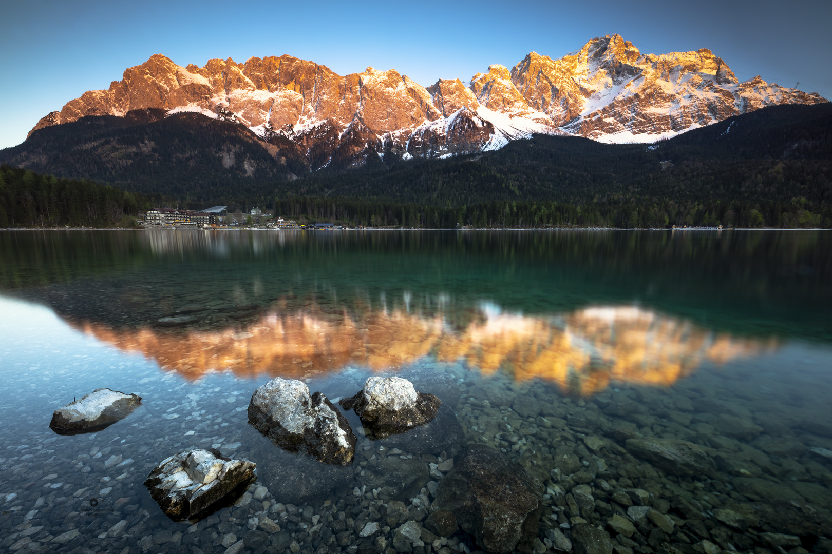 Am wunderschönen Eibsee