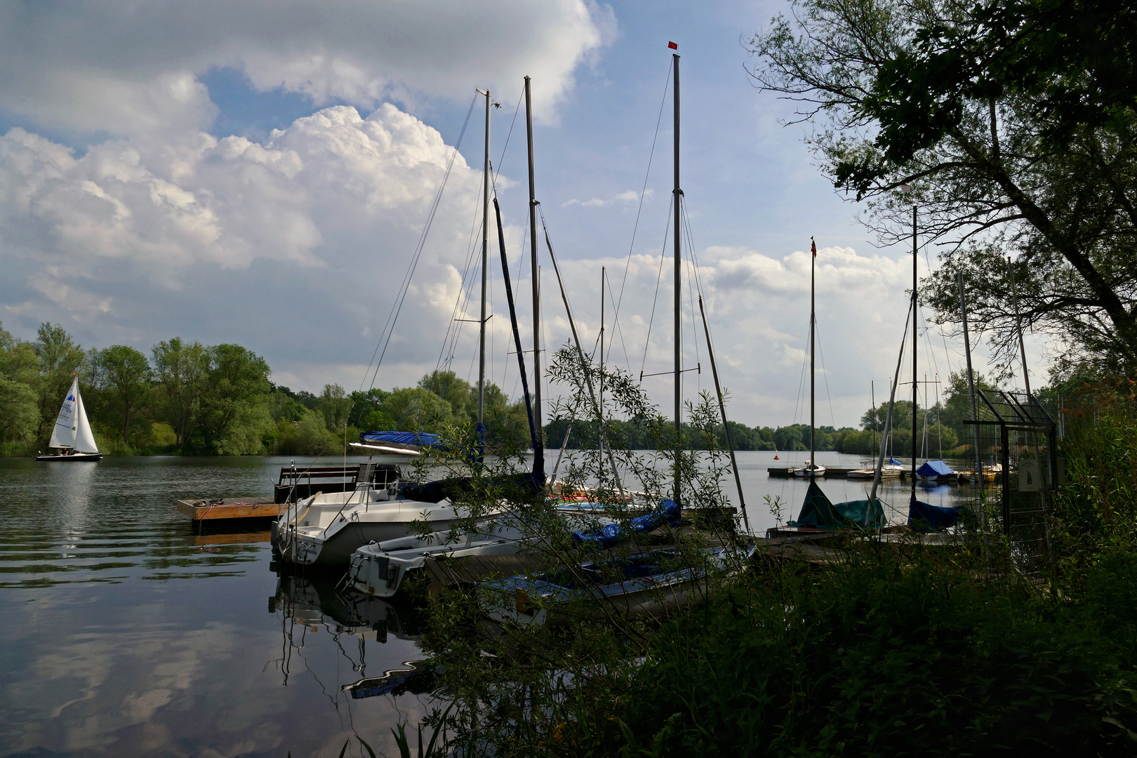 Am Yachtpier des Südsees