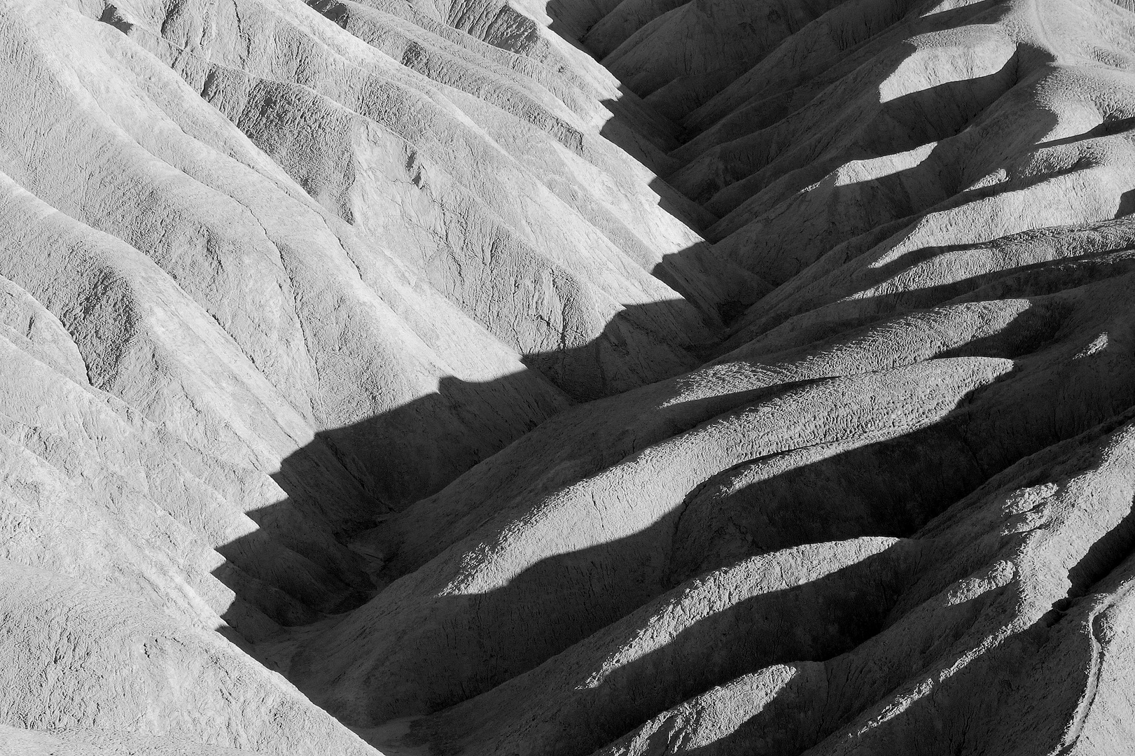 Am Zabriskie Point im Death Valley