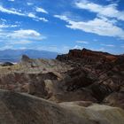 am Zabriskie Point im Death Valley