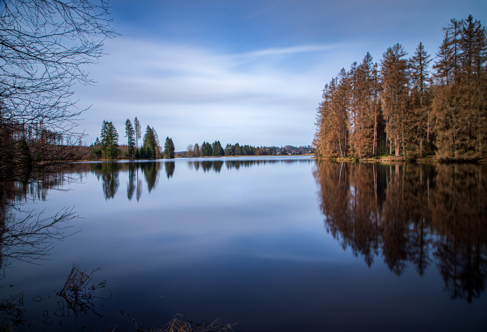 Am Ziegenberger Teich Foto & Bild landschaft, jahreszeiten, himmel