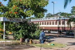 Am Ziel - Victoria Falls Station