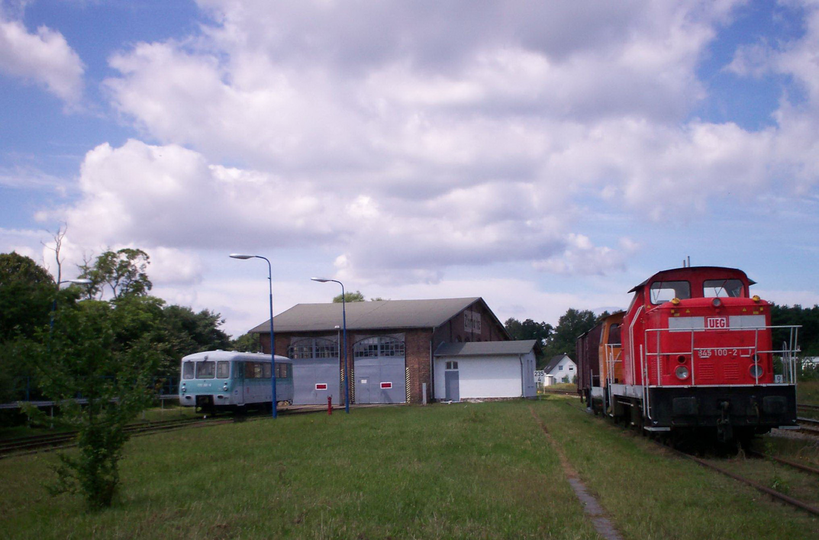 Am Zinnowitzer Lokschuppen