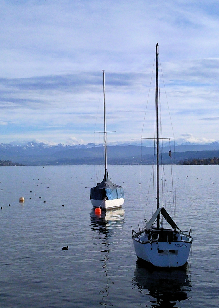 Am zürichsee...