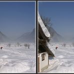 Am zugefrorenen Königssee