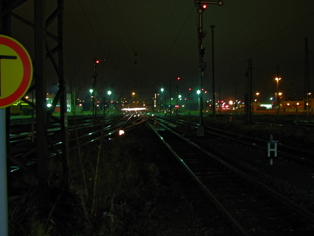 Am Zwickauer Hauptbahnhof