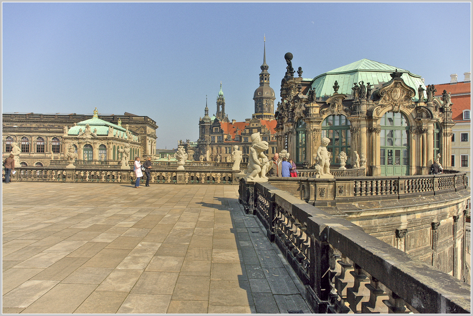 Am Zwinger in Dresden